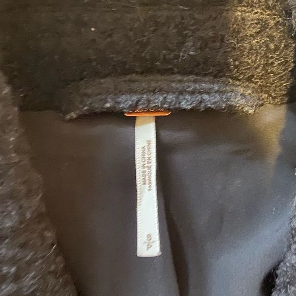 Free People Black Small Trench Coat - Picture 2 of 4